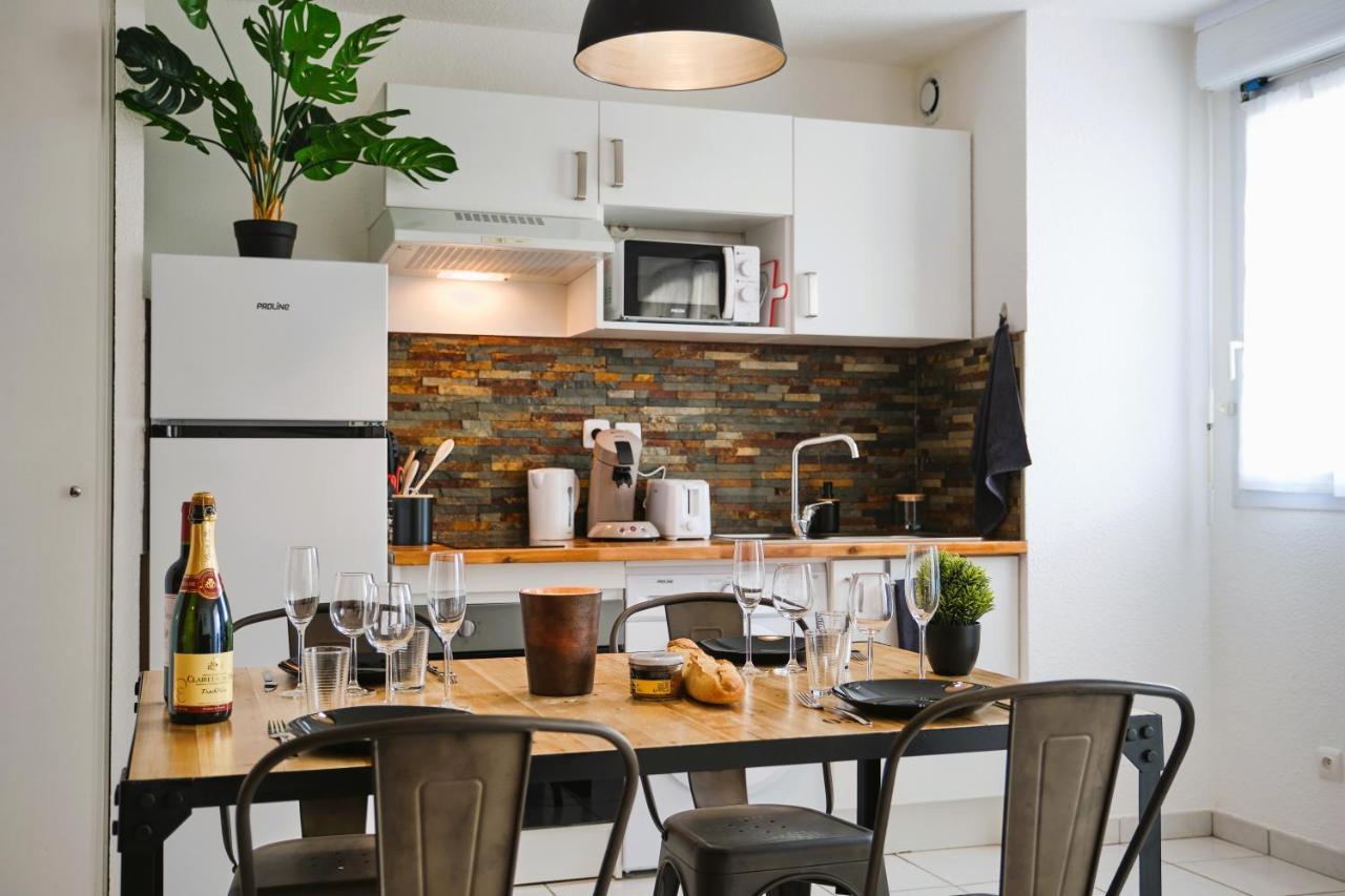 Tout Confort ! Calme, Climatisation, Piscine, Parking Gratuit, Grande Terrasse, Netflix, Wifi Carcasona Exterior foto