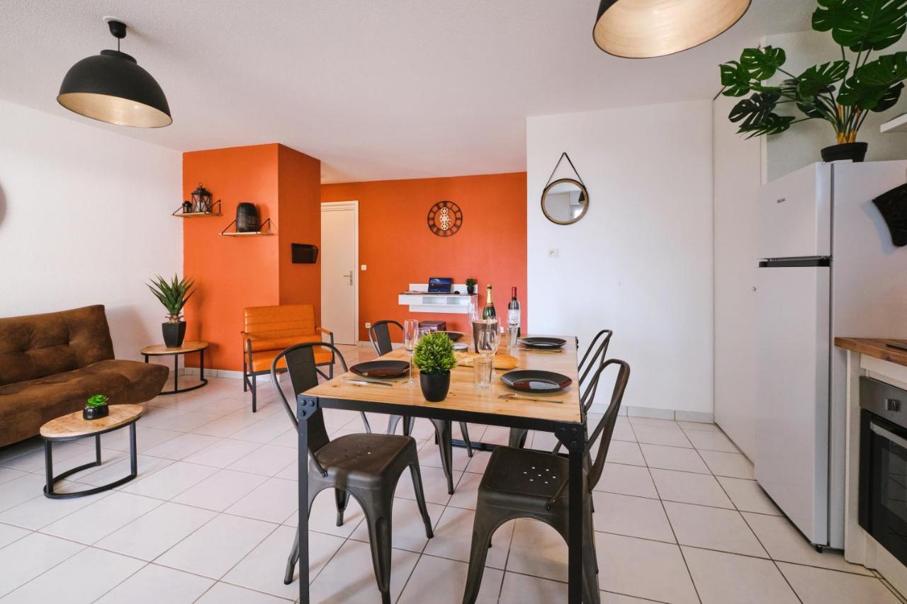 Tout Confort ! Calme, Climatisation, Piscine, Parking Gratuit, Grande Terrasse, Netflix, Wifi Carcasona Exterior foto